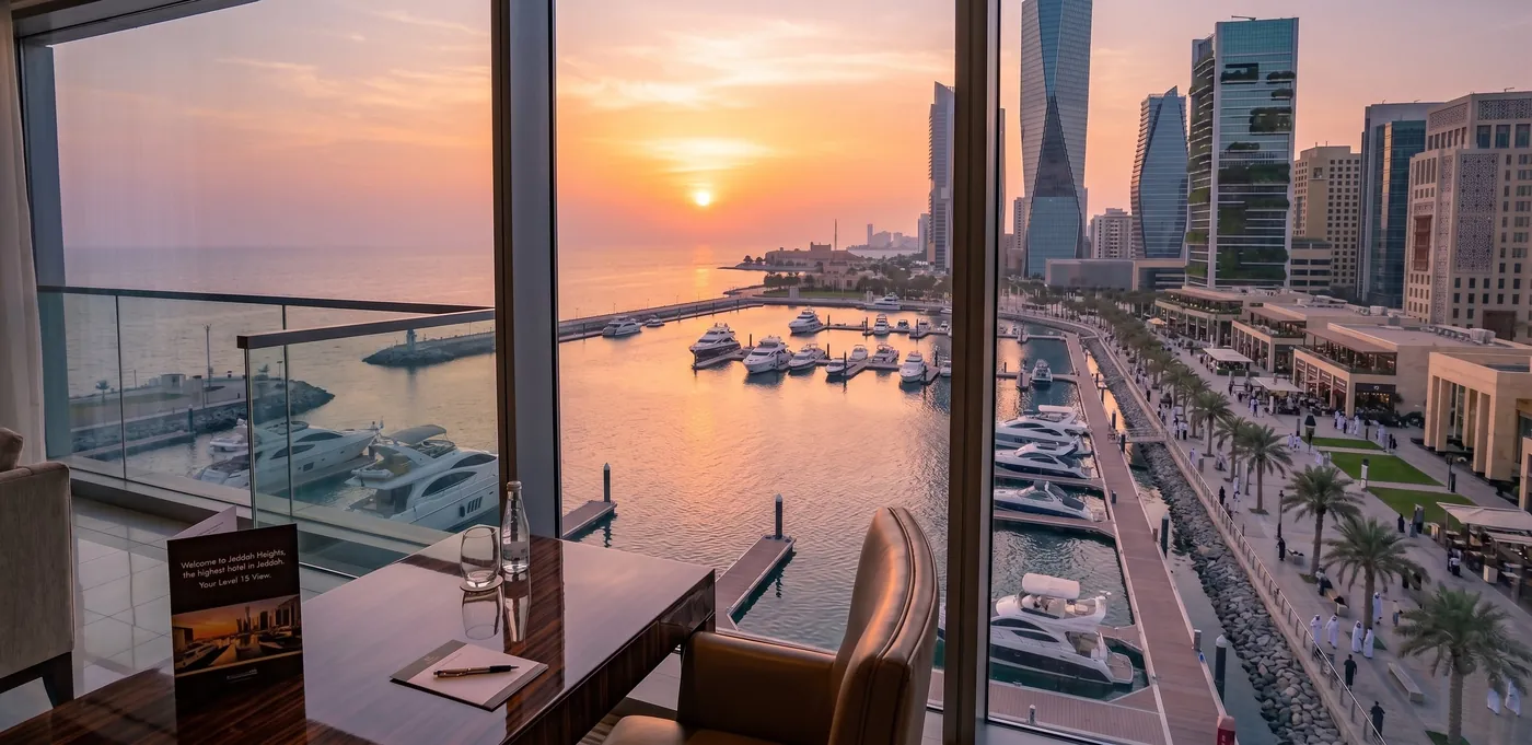 Hotel View — Level 15 Perspective